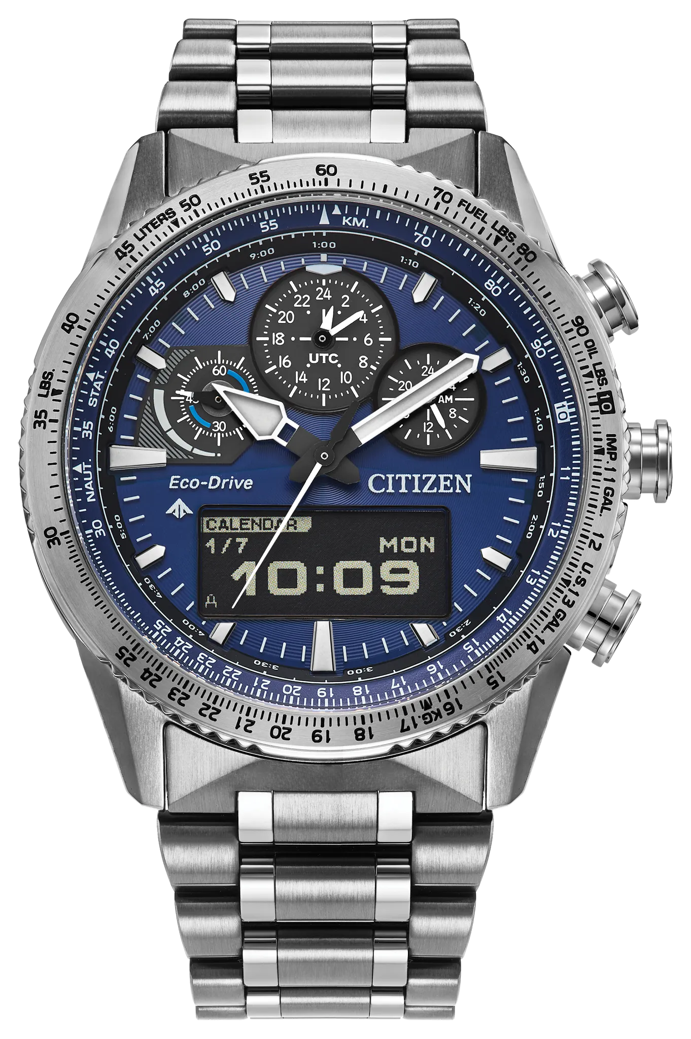 Promaster Skyhawk U830 Blue Dial Stainless Steel Bracelet JV2000